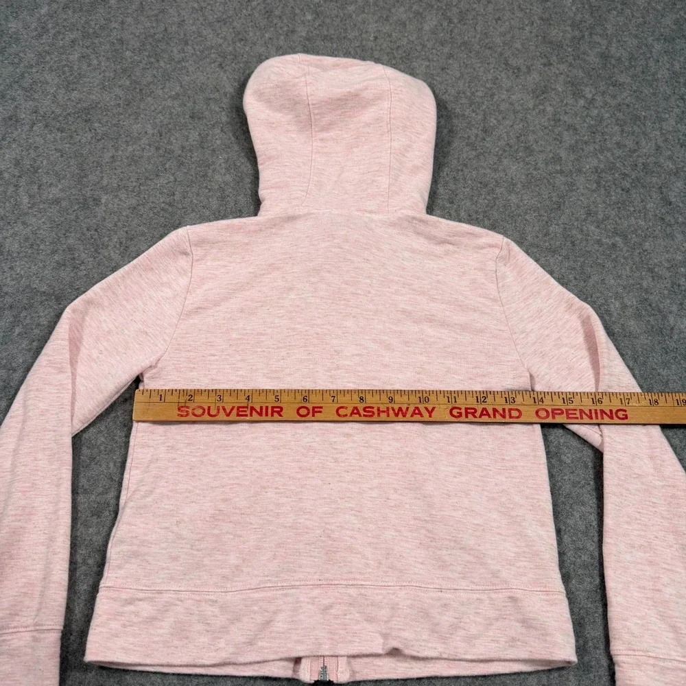 Vineyard Vines Girls Pink Full Zip-Up Hoodie Sweatshirt Youth Size Small 7-8